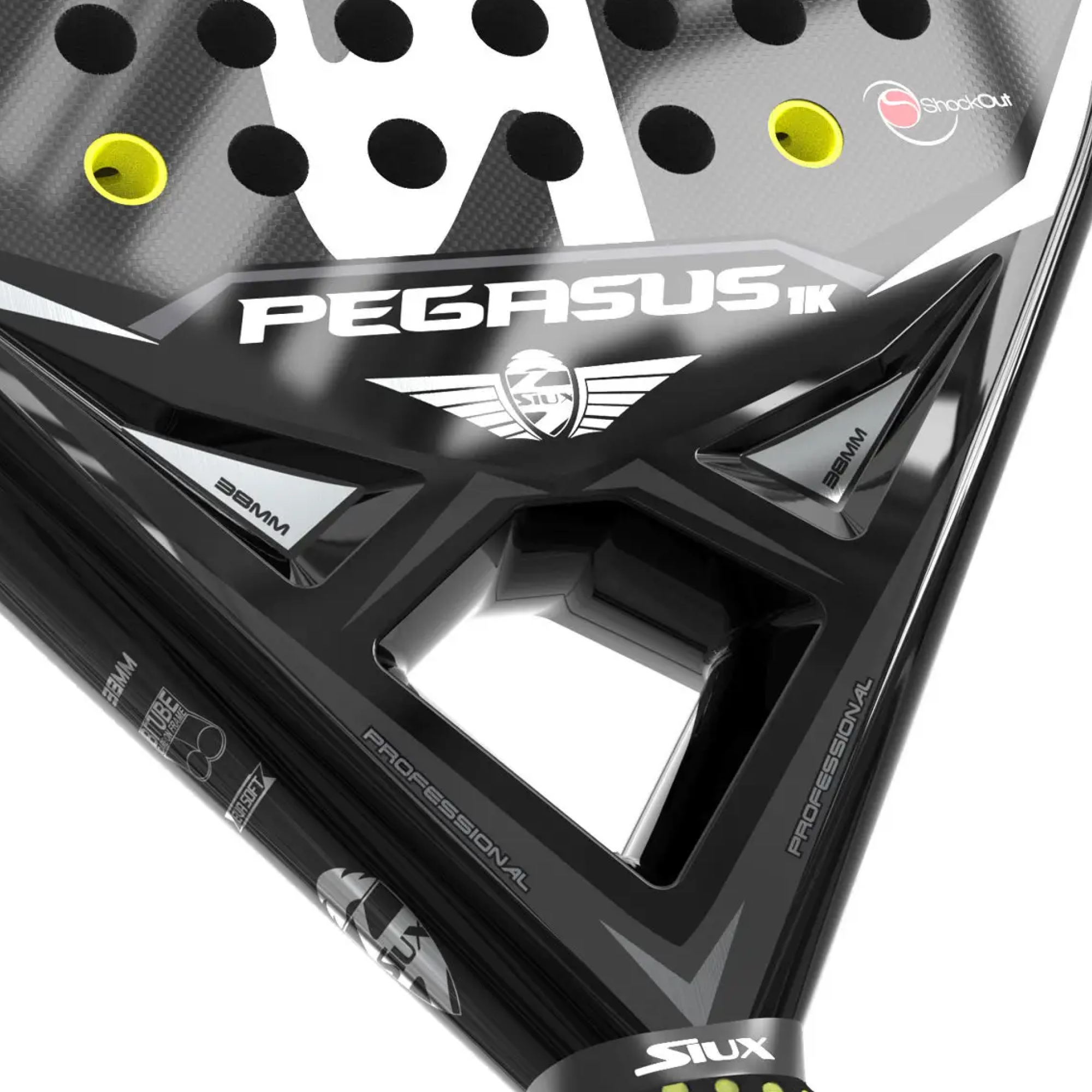 Siux Pegasus Graphene 1K – padel racket with high control, power, and lightweight design - image 4